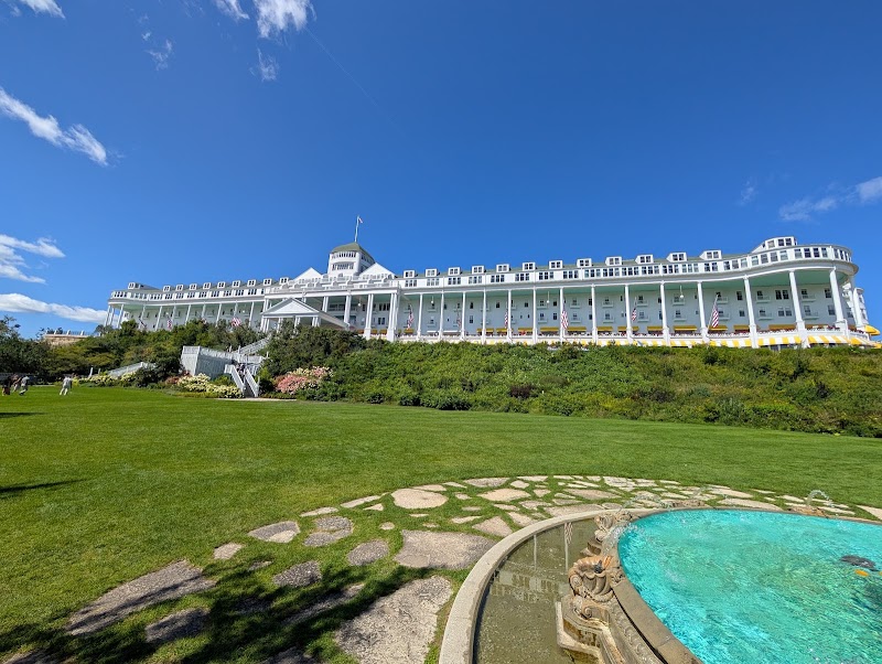 Tea Garden Tent - Lawn of Grand Hotel - Event Venue in Mackinac Island, Michigan