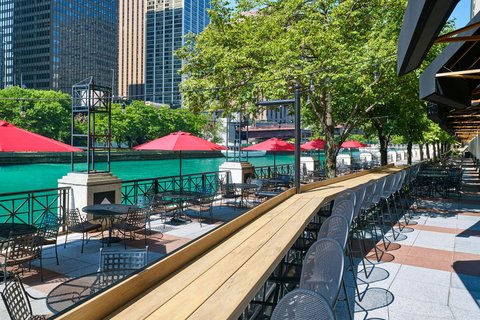 Sheraton Chicago Hotel Smoking Area - Event Venue in Chicago, Illinois