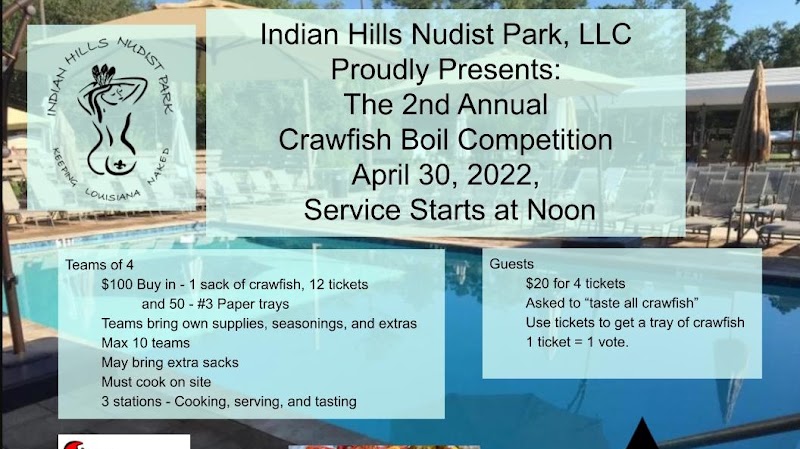 Indian Hills Nudist Park - Event Venue in Slidell, Louisiana