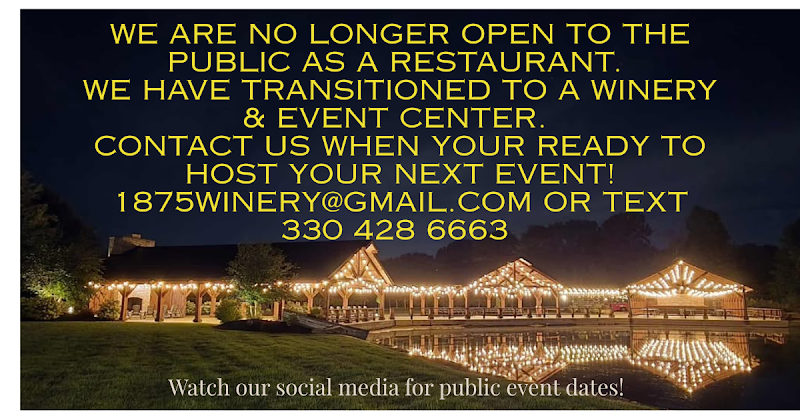 1875 Winery & Event Center - Event Venue in Hartville, Ohio