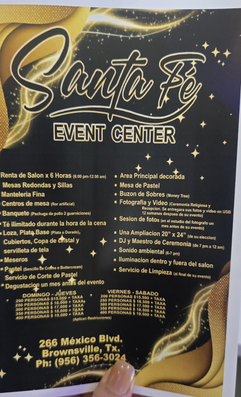 Santa Fe Event Center - Event Venue in Brownsville, Texas