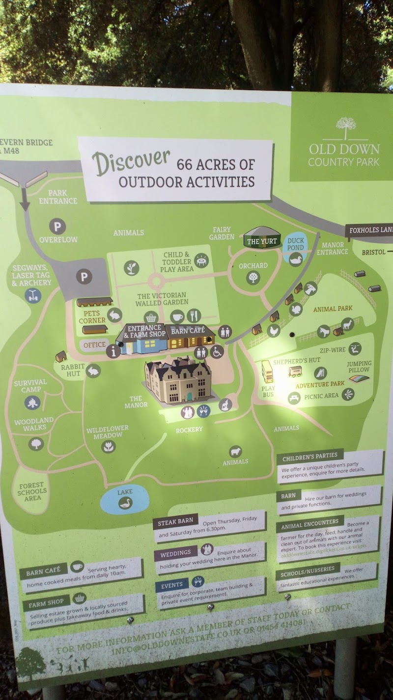 Old Down Country Park & Café - Event Venue in Old Down, South Gloucestershire