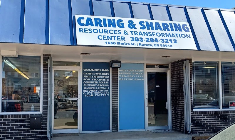 Caring & Sharing Aurora Colorado Community Resources Transformation Center - Event Venue in Aurora, Colorado