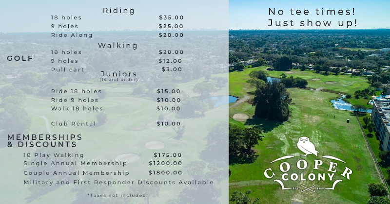 Cooper Colony Golf and Country Club - Event Venue in Cooper City, Florida