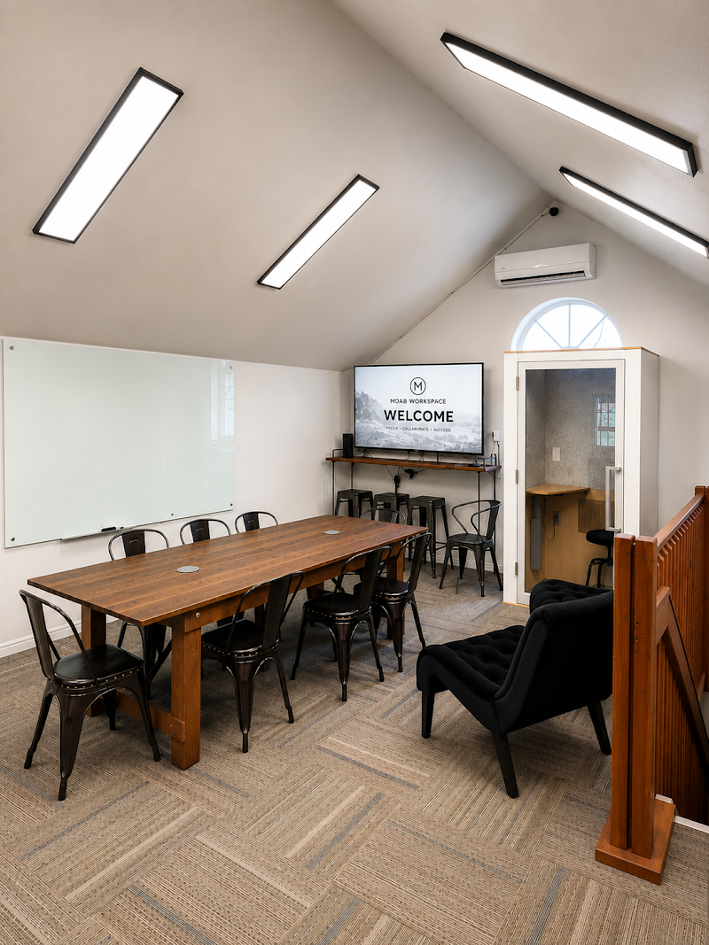 The Loft at 100 North Coworking & Meeting Space - Event Venue in Moab, Utah