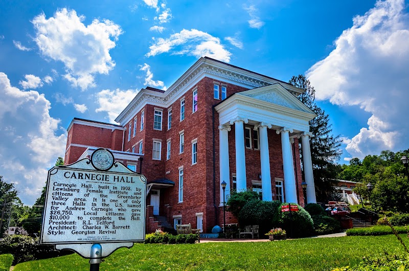 Carnegie Hall - Event Venue in Lewisburg, West Virginia
