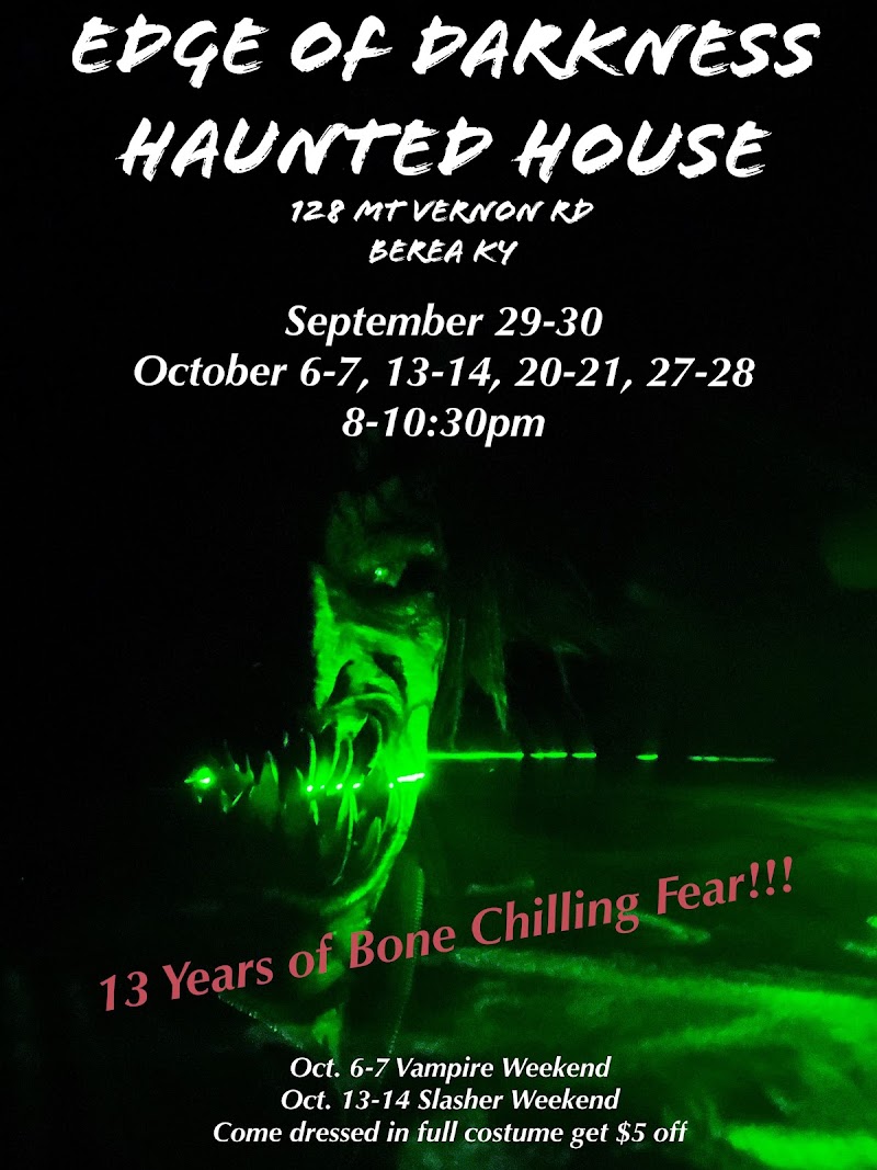 Edge of Darkness Haunted House - Event Venue in Berea, Kentucky