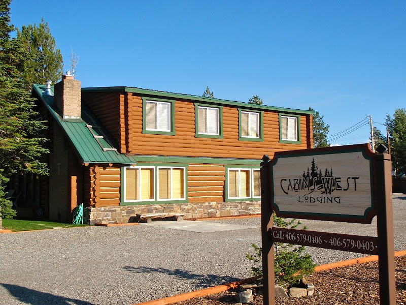 Cabins West Lodging - Event Venue in West Yellowstone, Montana