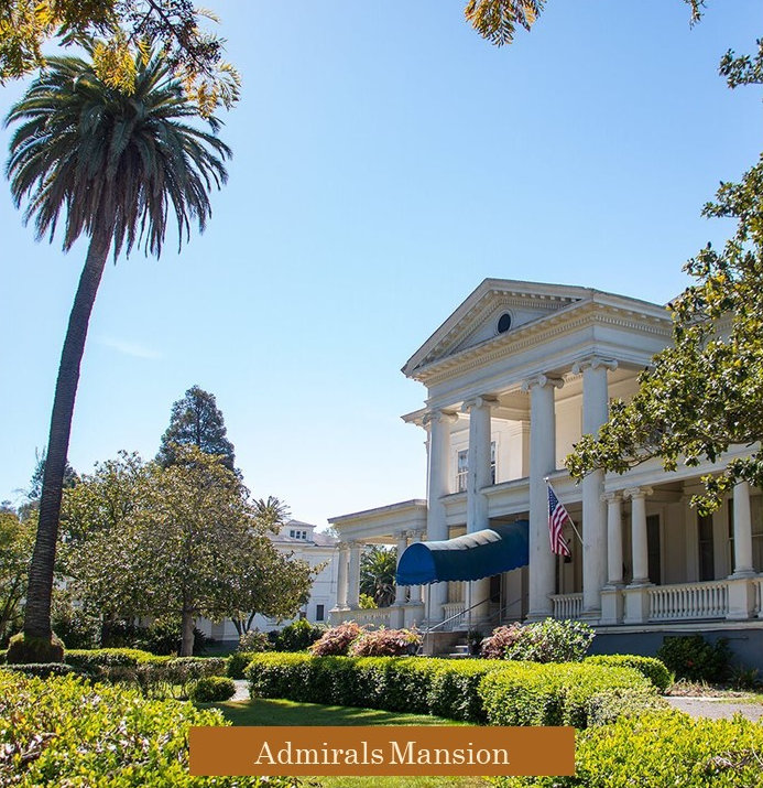 Grounds of the Admiral's Mansion - Event Venue in Vallejo, California