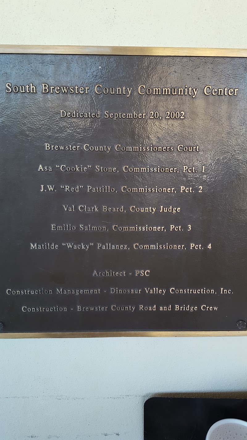 J.W. "Red" Pattillo South Brewster Co. Community Center - Event Venue in Terlingua, Texas